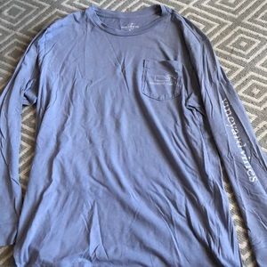 Vineyard Vines Blue Longsleeve Tee S/M